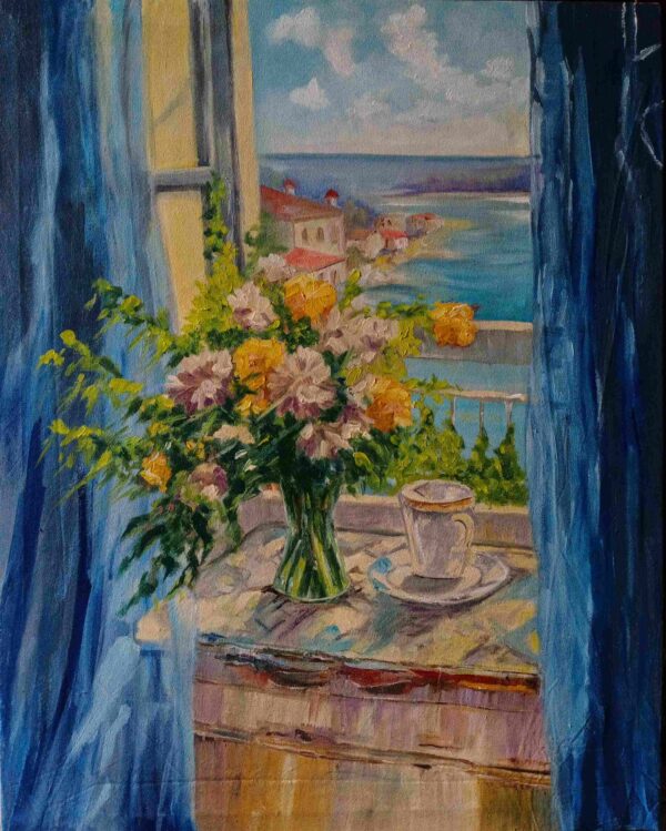 Flowers by the Window